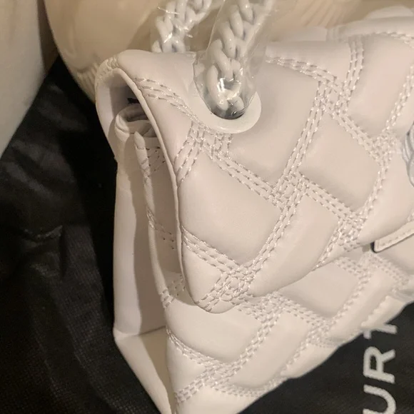 Kurt Geiger London Mini Kensington Drench Leather Shoulder Bag - Picture 6 of 16